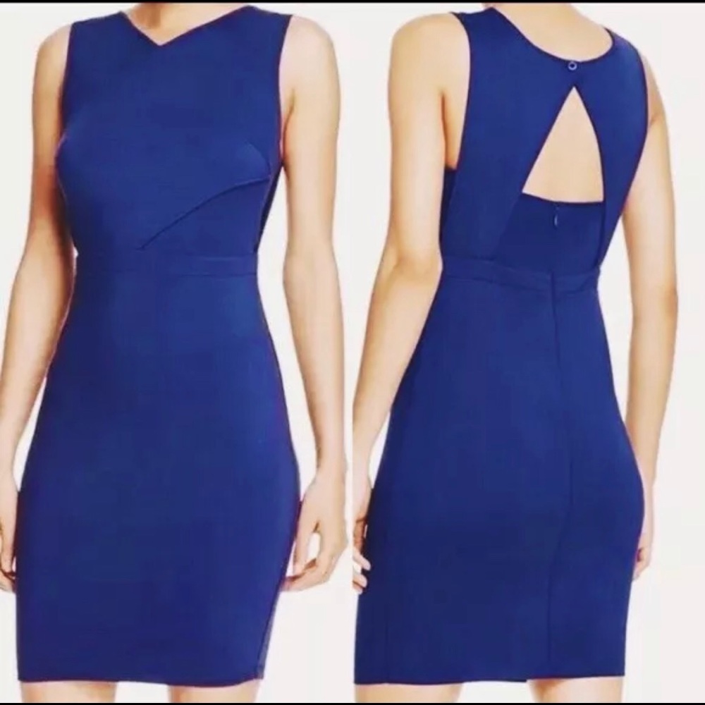 Cupcakes and cashmere royal blue dress Sz small